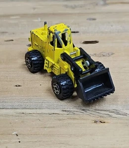 Vintage Road Champs Yellow 1984 WHEEL LOADER Diecast 1/88 Scale S12 - Picture 1 of 6