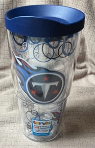 Tennessee Titans 24 oz. Tervis Tumbler with Lid - NEW - Picture 1 of 6