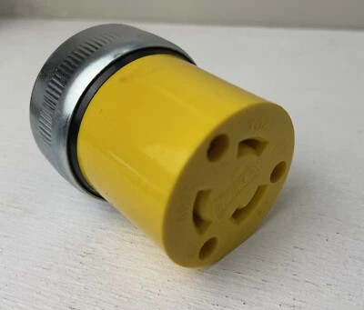 Enchufe de cable de alimentación Eagle L6-20R con bloqueo giratorio hembra de 20 amperios 250 voltios Foto 1 de 4