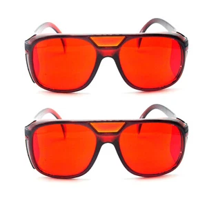 2pcs 532nm Laser Safety Protective Goggles for Green Lazer Protection w/Box - Picture 1 of 6