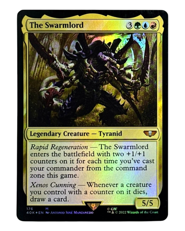 MTG | The Swarmlord | Warhammer 40K | Foil | NM | EN - Bild 1 von 1