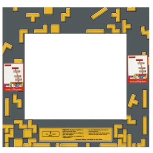 Tetris Arcade Bezel Artwork Sticker Decal - Picture 1 of 1