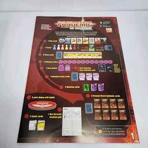 Pandemic On The Brink Expansion Instruction Manual Game Part - Picture 1 of 2