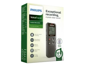Philips VoiceTracer Audio Recorder Exceptional Recording 8GB Memory DVT1120 NEW - Picture 1 of 5