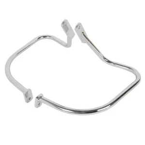 HARLEY CHROME 7/8" SADDLEBAGS GUARDS FOR SOFTAIL 97-99 - Picture 1 of 2