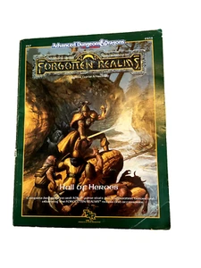 Hall of Heroes Forgotten Realms Advanced Dungeons & Dragons 2ª Ed. TSR FR7 - Imagen 1 de 4
