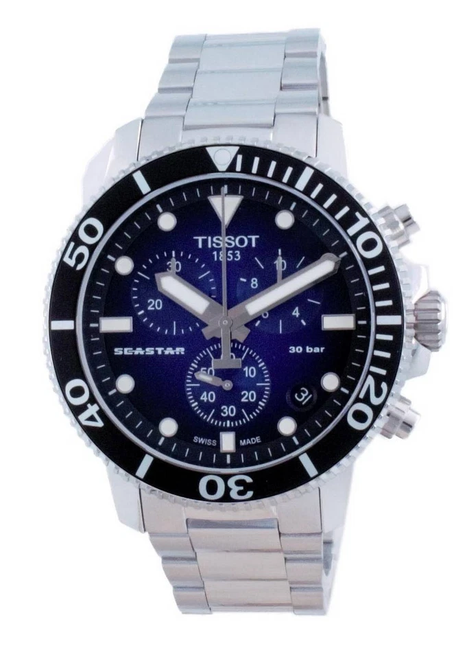 Tissot Seastar Blue Men's Watch - T120.417.11.041.01