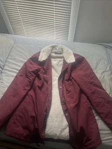 Empyre Men’s Medium Burgundy Jacket - Picture 1 of 6