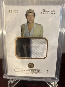 Chevy Chase 2024 Keepsake Sports Edition #335 Gem Relic #33/99 2 Color Patch - Bild 1 von 4