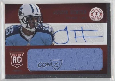 2013 Panini Totally Certified Red Signatures /299 Justin Hunter Rookie Auto RC - Image 1 of 2
