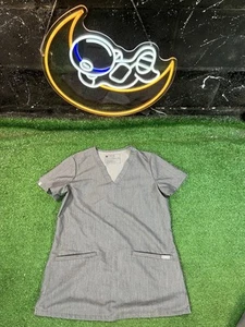 Blusa Médica Figs Technical Collection CATARINA para Mujer OASIS Gris Oscuro XXS - Imagen 1 de 5