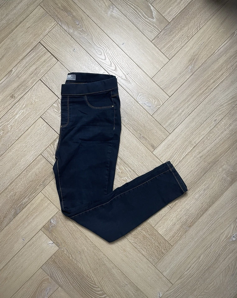 Dorothy Perkins Eden Dark Wash Jeggings Size 14 Stretch Denim - Image 1 of 4