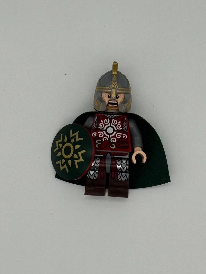  Lego Lord of Rings Hobbit Eomer Eadig Fig W/ Horse And Accessories 9471 Rohan - Image 1 of 4