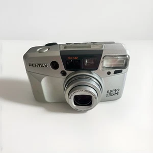 Pentax Espio 135M 35mm Kompaktkamera mit 38-135mm Zoom-Objektiv & Blitz - Bild 1 von 10