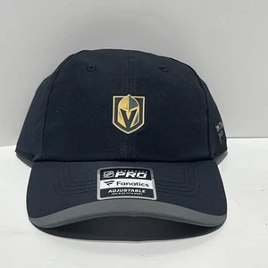 Vegas Golden Knights Fanatics Black Authentic Pro Rink Men’s Adjustable Hat New - Picture 1 of 7