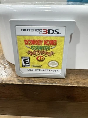 Donkey Kong Country Returns 3D: Nintendo Selects (3DS, 2016). Tested - Image 1 of 2