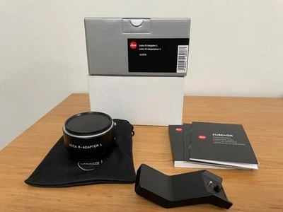Adaptador Leica R L 16076 uso lentes R en cámara TL/CL/SL *TOTALMENTE NUEVO* Foto 1 de 4