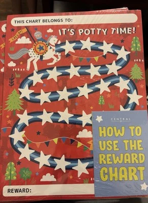 Таблица приучения к горшку для мальчиков ясельного возраста - наклейка для приучения к горшку... - Изображение 1 из 2