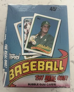 Caja de cera Hobby de béisbol Topps 1989 sellada 36 paquetes - Imagen 1 de 6
