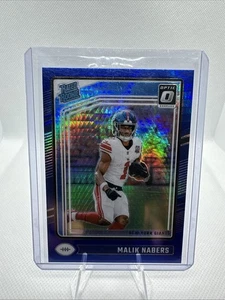  2024 Panini Donruss Optic Malik Nabors Blue Hyper  - Picture 1 of 2