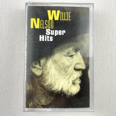 Super Hits by Willie Nelson (Cassette Tape, 1994, Sony Music) 074646418444 - Image 1 of 4