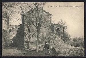 AK Gadagne, Portes du Château, La Coquille 1906 - Bild 1 von 2