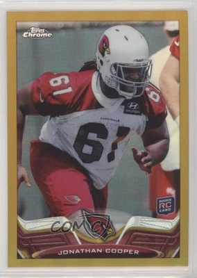2013 Topps Chrome Gold Refractor /50 Jonathan Cooper #120 Rookie RC - Image 1 of 2