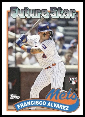 2023 Topps Throwback Thursday #105 Francisco Alvarez - Image 1 of 2