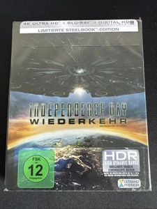 Independence Day: Wiederkehr 4K Blu-ray Steelbook Limitierte Steelbook Edition - Bild 1 von 2