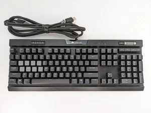 Corsair K70 RGB MK.2 Mechanical Gaming Keyboard Cherry MX Speed Silver Switches - Picture 1 of 12