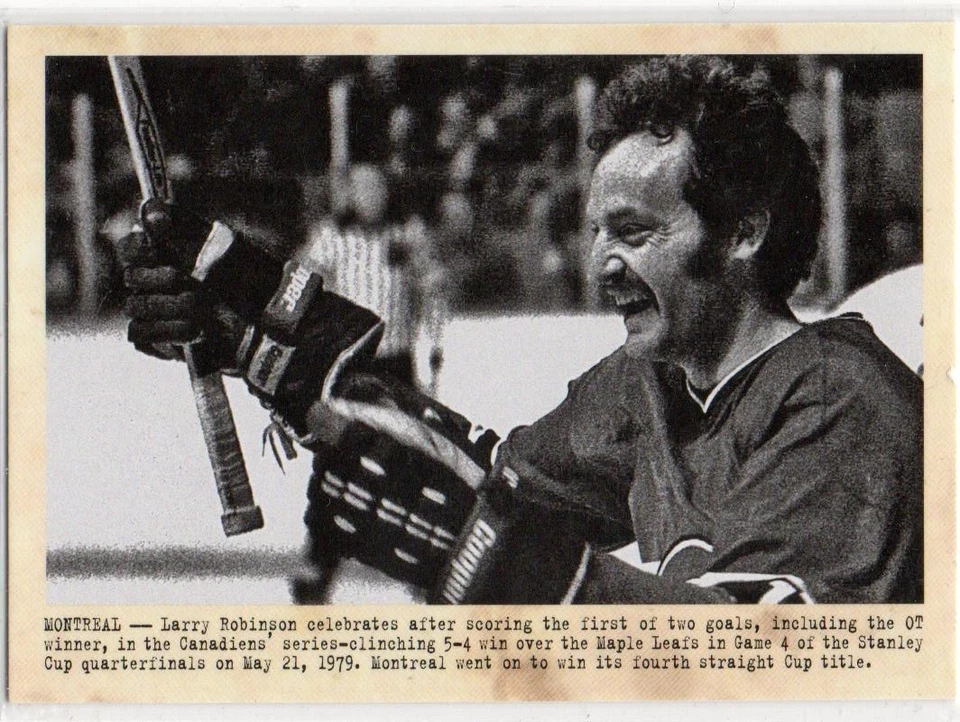 2011 Parkhurst Champions  #118 Larry Robinson Montreal Canadiens  WIRE84 - Image 1 of 1