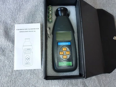 Tacómetro estroboscopio DT2239B en estuche Foto 1 de 4