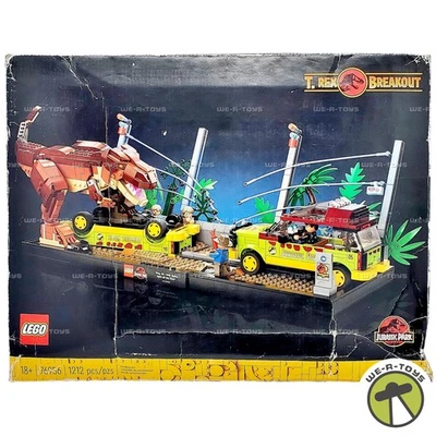 LEGO Jurassic Park T. Rex Breakout 1212 Piece Building Set 76956 - Image 1 of 4