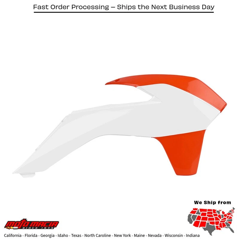 Radiator SHROUD KTM 350 EXC-F 2014-2016 KTM 350 XCF-W 2013-2015 KTM 350 XC-F — 第 1/1 张图片