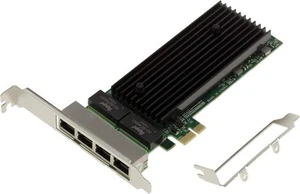 KALEA-INFORMATIQUE PCIe 2.0 x1 Netzwerk-Controller-Karte mit 4 Ports RJ45 - Afbeelding 1 van 2
