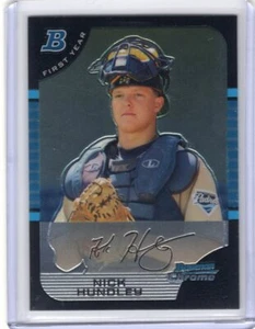 NICK HUNDLEY 2005 Bowman Draft CHROME ROOKIE CARD #BDP90 - PADRES - Picture 1 of 1