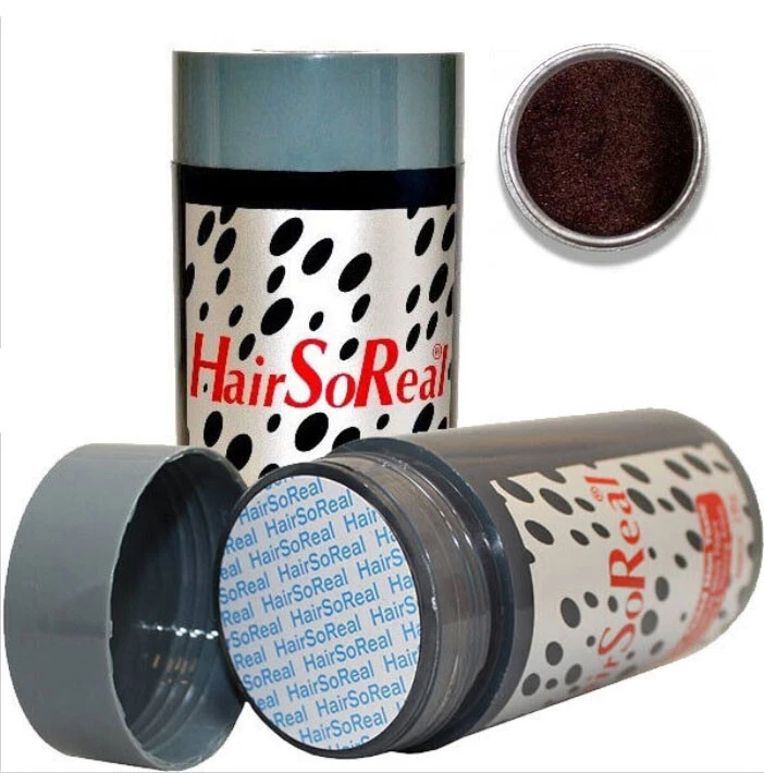 Hair So Real 28g Hair Thickening Building Fibers - MEDIUM BROWN HSR HairSoReal - Image 1 of 4