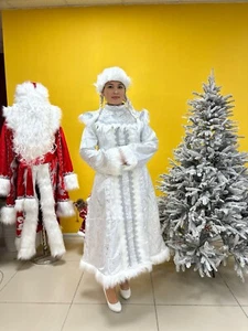 luxurious Snow Maiden costume - Picture 1 of 3