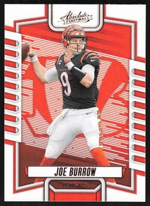 2023 Panini Absolute #11 Joe Burrow Orange Cincinnati Bengals - Foto 1 di 2