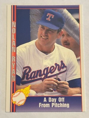 1991 Pacific #96 Nolan Ryan Texas Rangers Day Off - Image 1 of 2