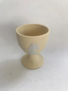 Wedgwood Jasperware Yellow Dancing hours Egg cup - Picture 1 of 7