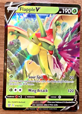 Pokémon TCG Battle Styles FLAPPLE V Ultra Rare Single Card 018/163