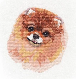 Spitz 1324 Dog Oven Counted Cross Stitch Kit - Picture 1 of 1