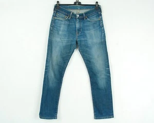 Levis Strauss 510 Hombre W31 L30 Vaquero Ajustado Pantalones Azul vintage - Imagen 1 de 12