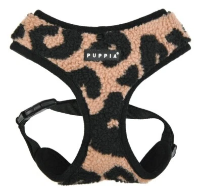 Arnés para Perros Puppia, Ajustable Sin Tirar Serval, Leopardo Beige Grande o X-Grande Foto 1 de 4