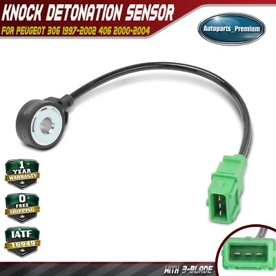 Sensor de golpe/detonación Peugeot 306 1997 1998 1999 2000-2002 406 2000-2004 Foto 1 de 4