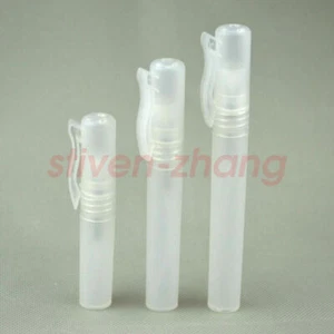 50pcs 5-10ML Plastic Empty Bottle Atomiser Pen Shape Perfume Spray Travel Bottle - Picture 1 of 2