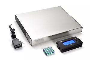 WIRELESS DIGITAL SHIPPING SCALE POSTAL PARCEL SCALE 440 LBS STAINLESS STEEL - Picture 1 of 6