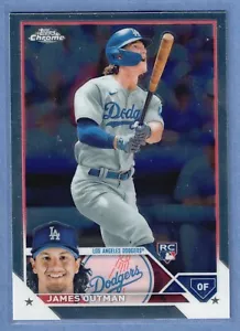 2023 Topps Chrome James Outman Rookie Card #81 Dodgers RC QTY - Picture 1 of 2