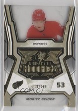 2021-22 SPx Finite Rookies Gold /299 Moritz Seider #F-44 Rookie RC